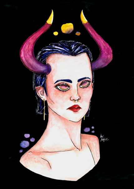 A boy surrounded by beautiful nature